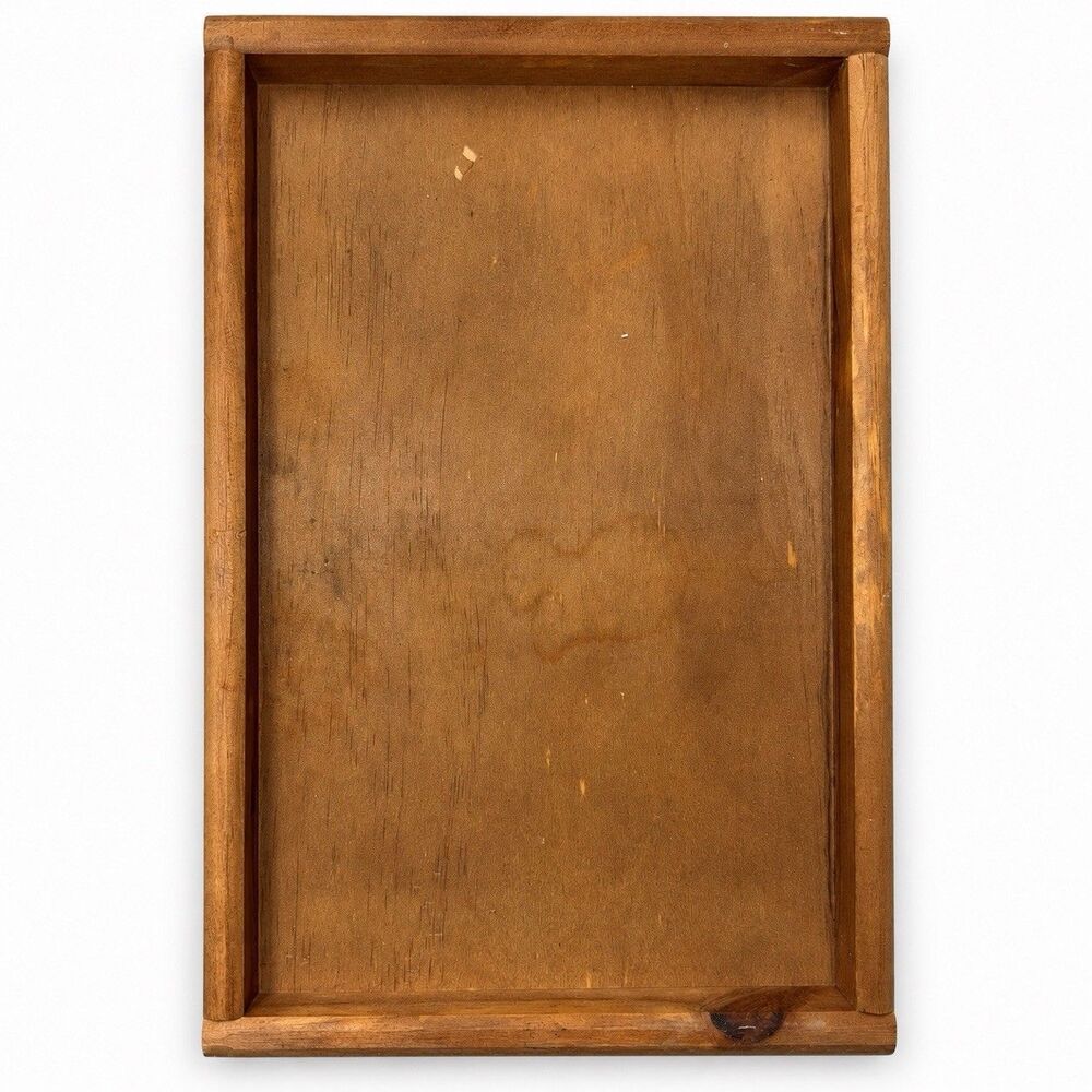 Hearth & Hand Magnolia 11x16 Carved Wood Serving Tray Brown Farmhouse Home Decor